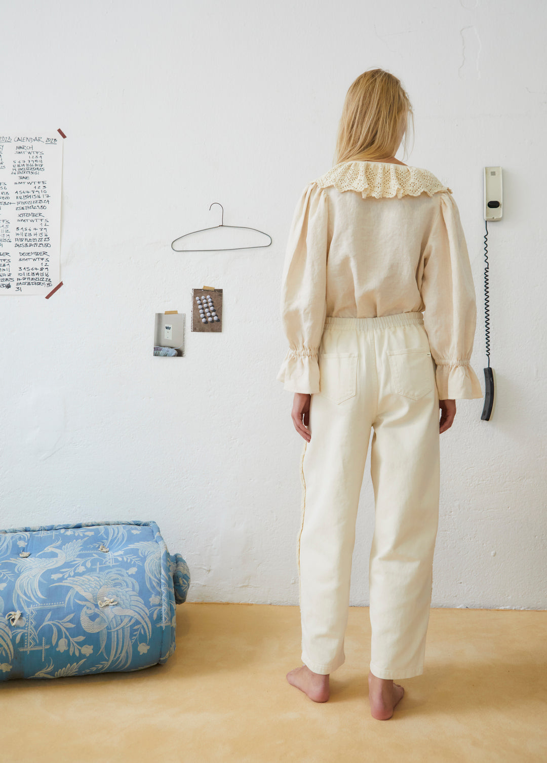 California Denim Woman Pant Natural