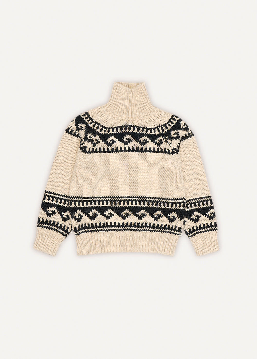 Andy Jumper High Neck Sand