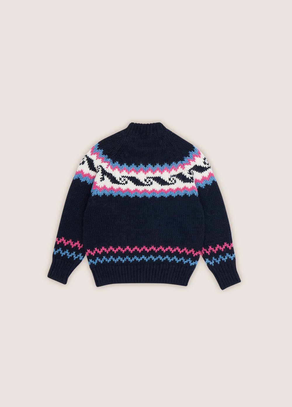 Andy Jumper Round Neck Blue