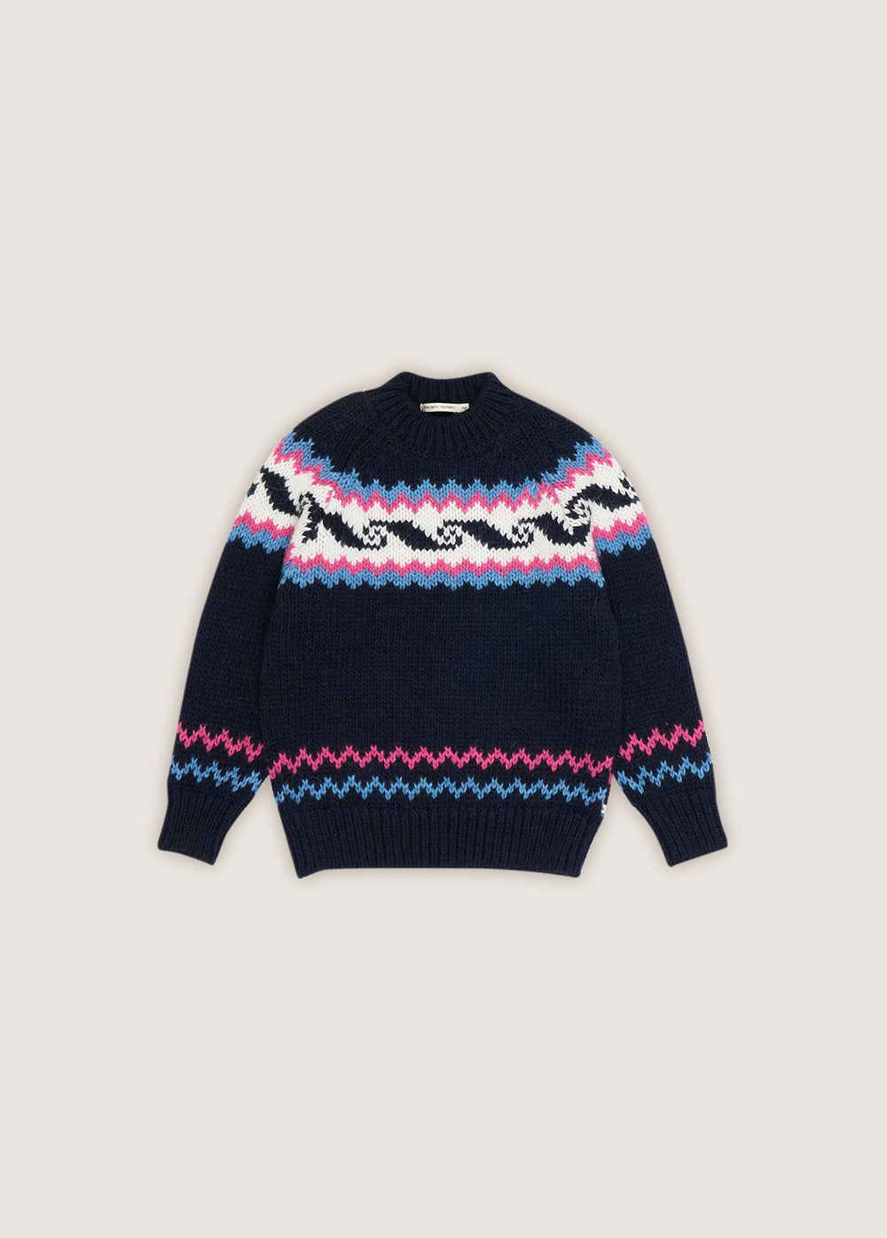 Andy Jumper Round Neck Blue