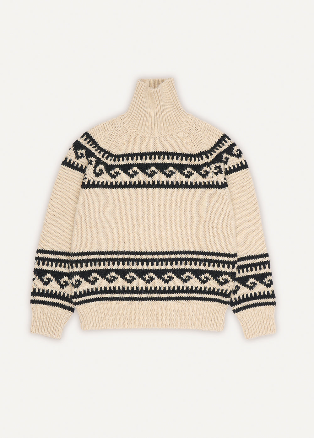 Andy Woman Jumper High Neck Sand_Sampling