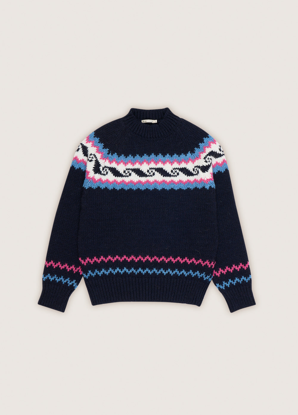 Andy Woman Jumper Round Neck Blue_Sampling