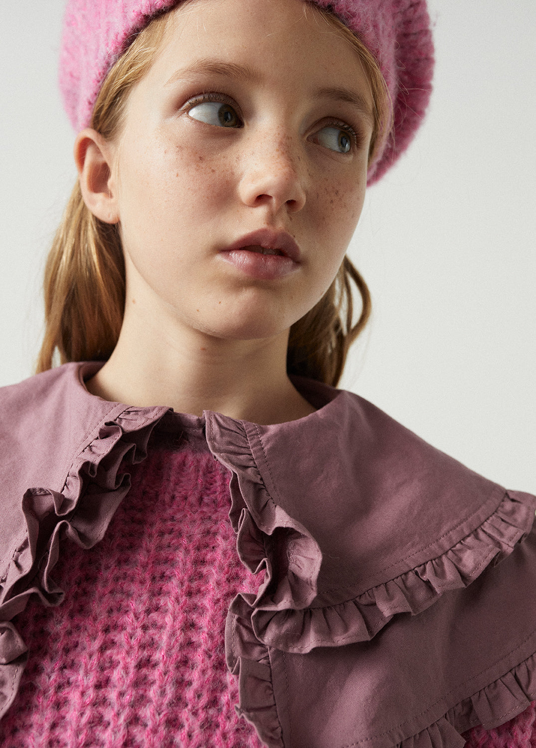 Ambrosia Beret Fucsia