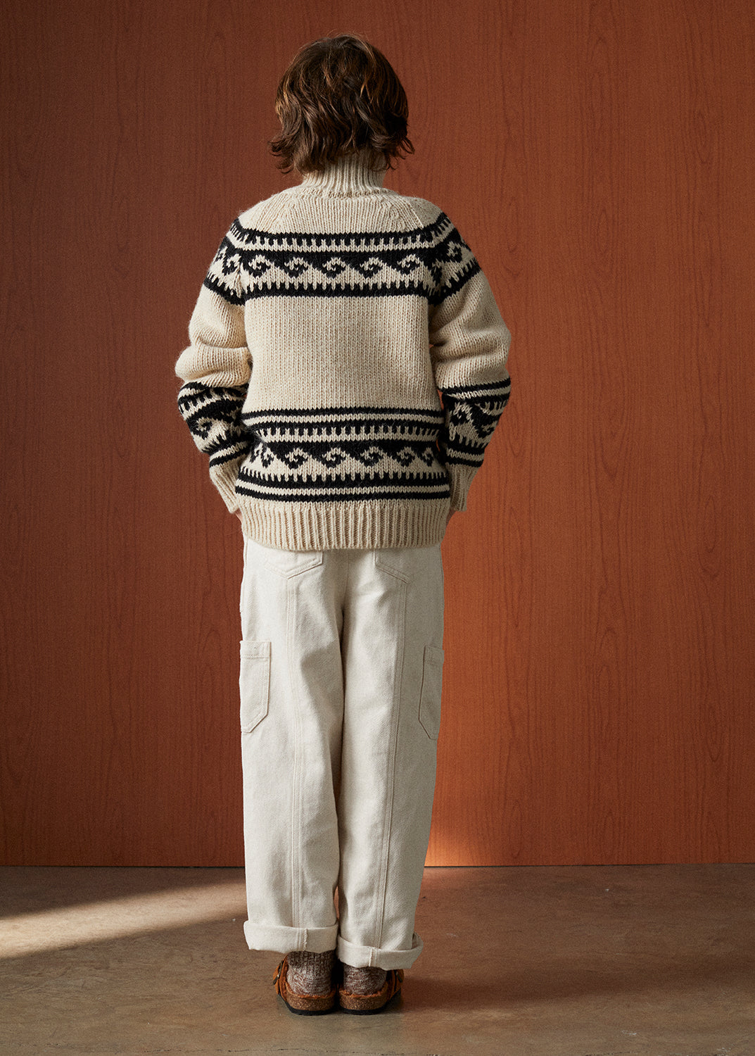 Andy Jumper High Neck Sand