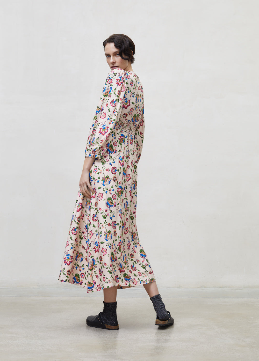 Arielle Woman Dress Flower Print