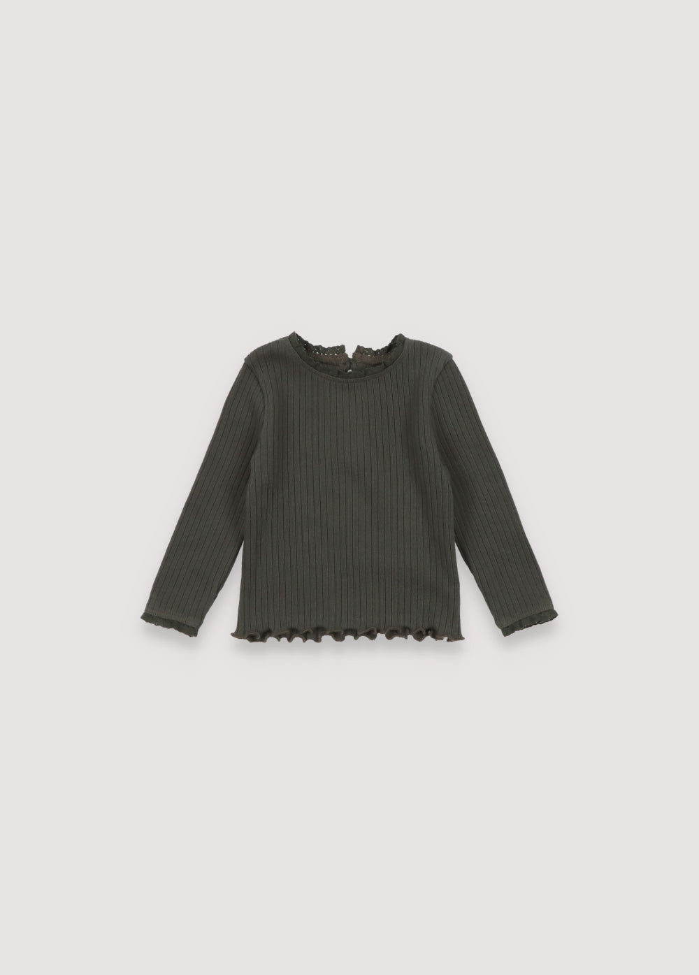 Betsy Baby Lace Tee Deep Forest