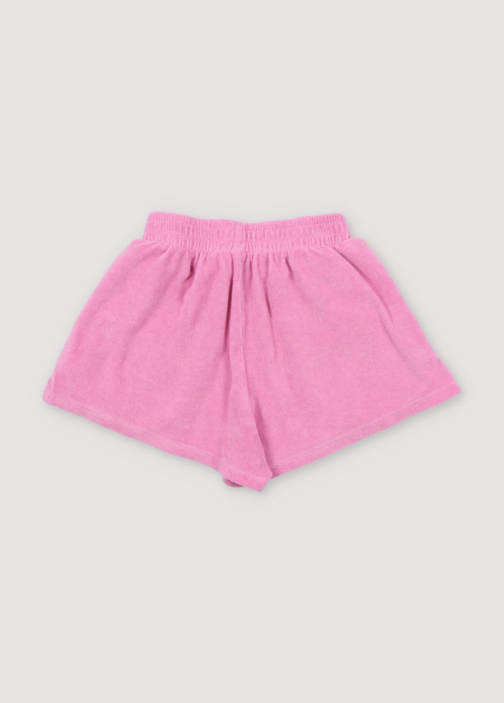 shorts with elastic waistband and side opening detail. It can be paired with the matching polo to create a summery look.
