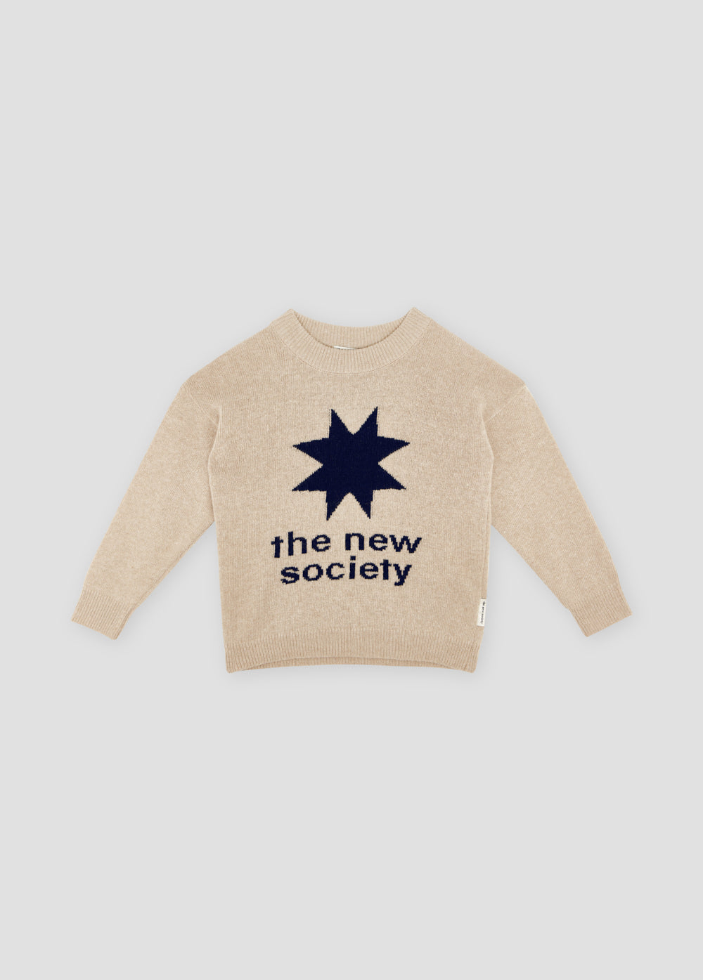 CASH LOGO JUMPER SAND_SAMPLING