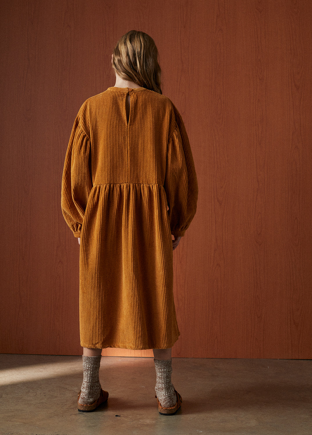 Cameron Dress Buckthorn Brown