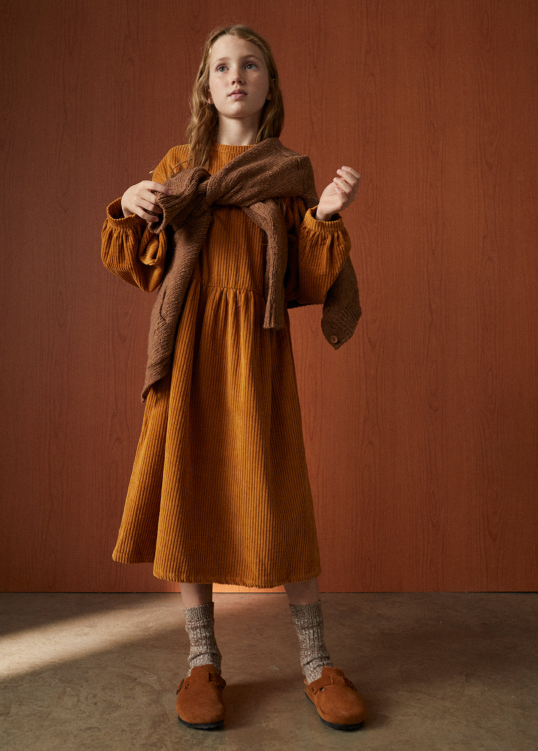 Cameron Dress Buckthorn Brown