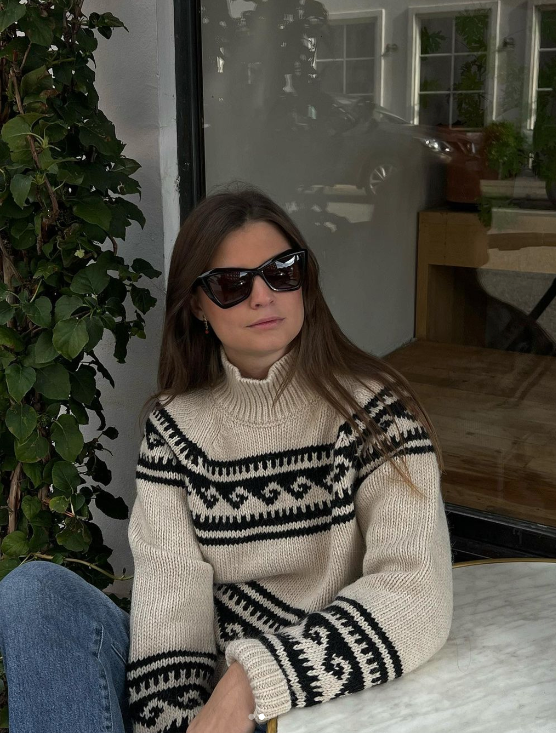 Andy Woman Jumper High Neck Sand