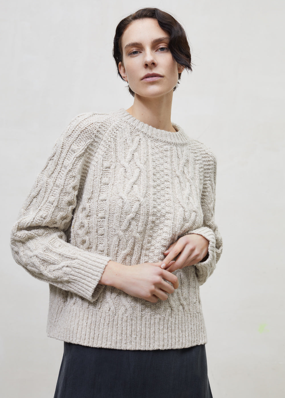 Classic Tirso Woman Jumper Sand