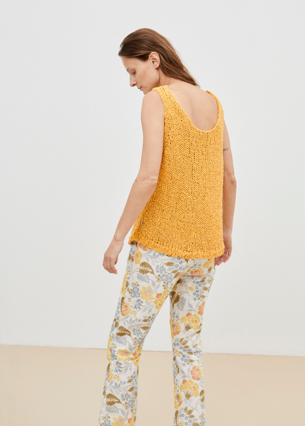 Fiore Knit Woman Top Apperol
