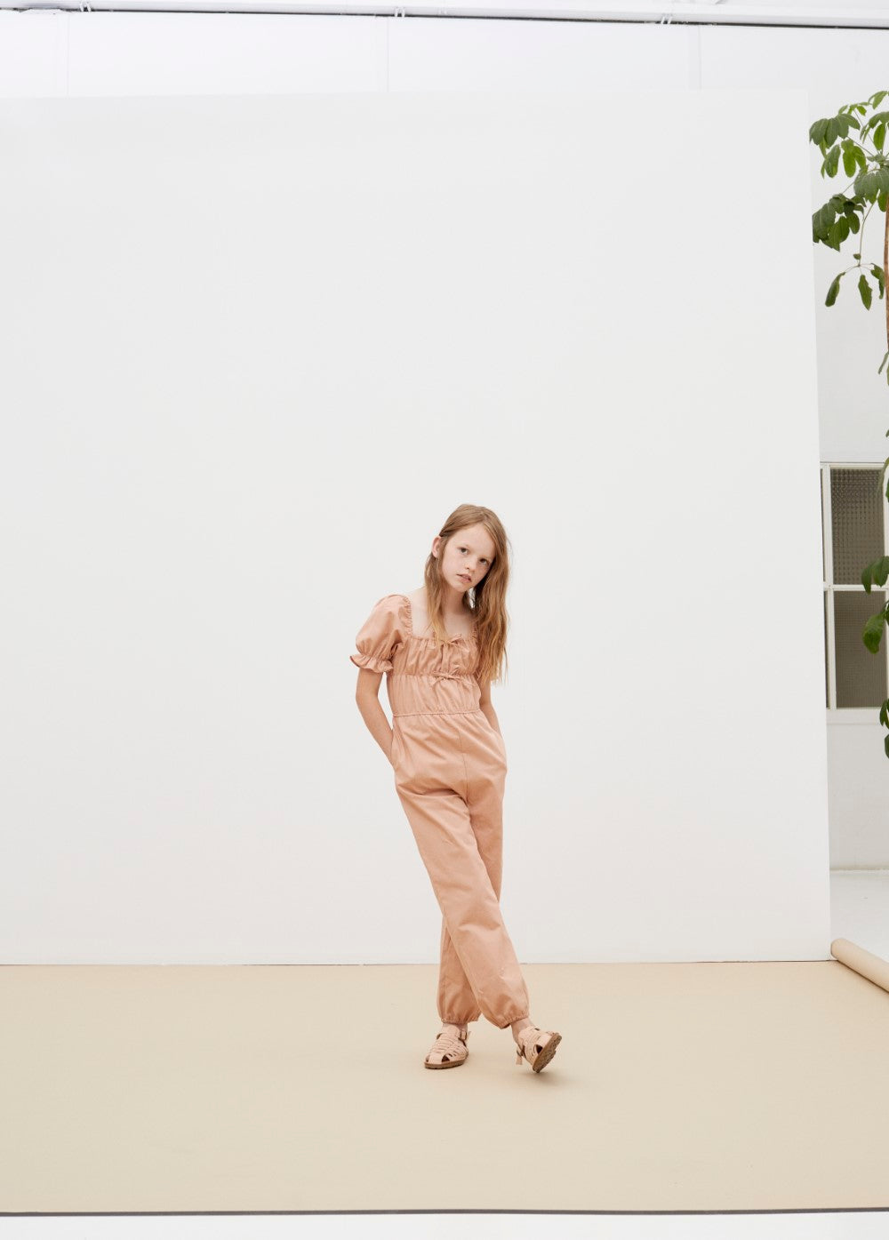 Fiorella Jumpsuit Fiori Di Pesco
