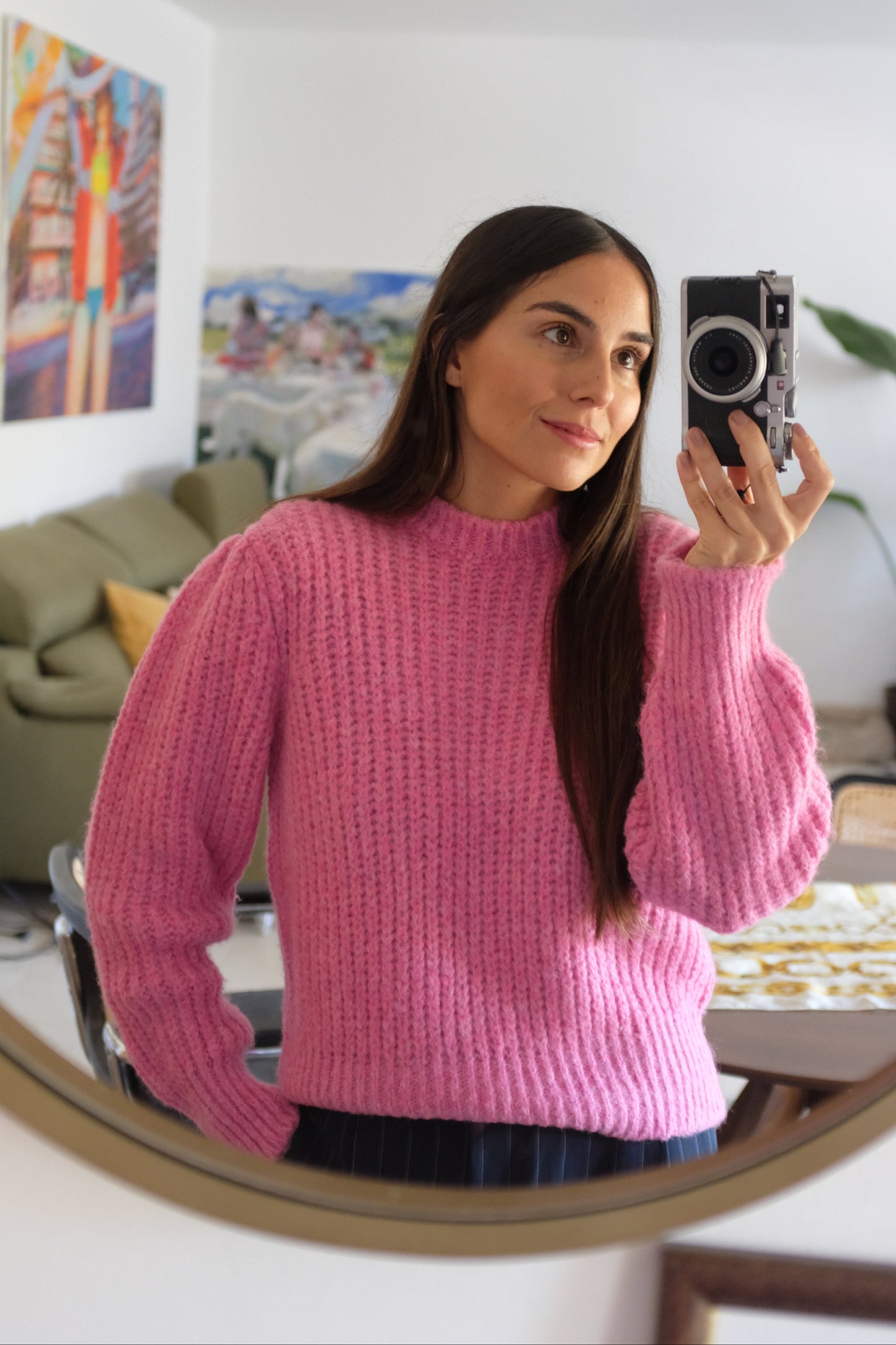 Ambrosia Woman Jumper Fucsia