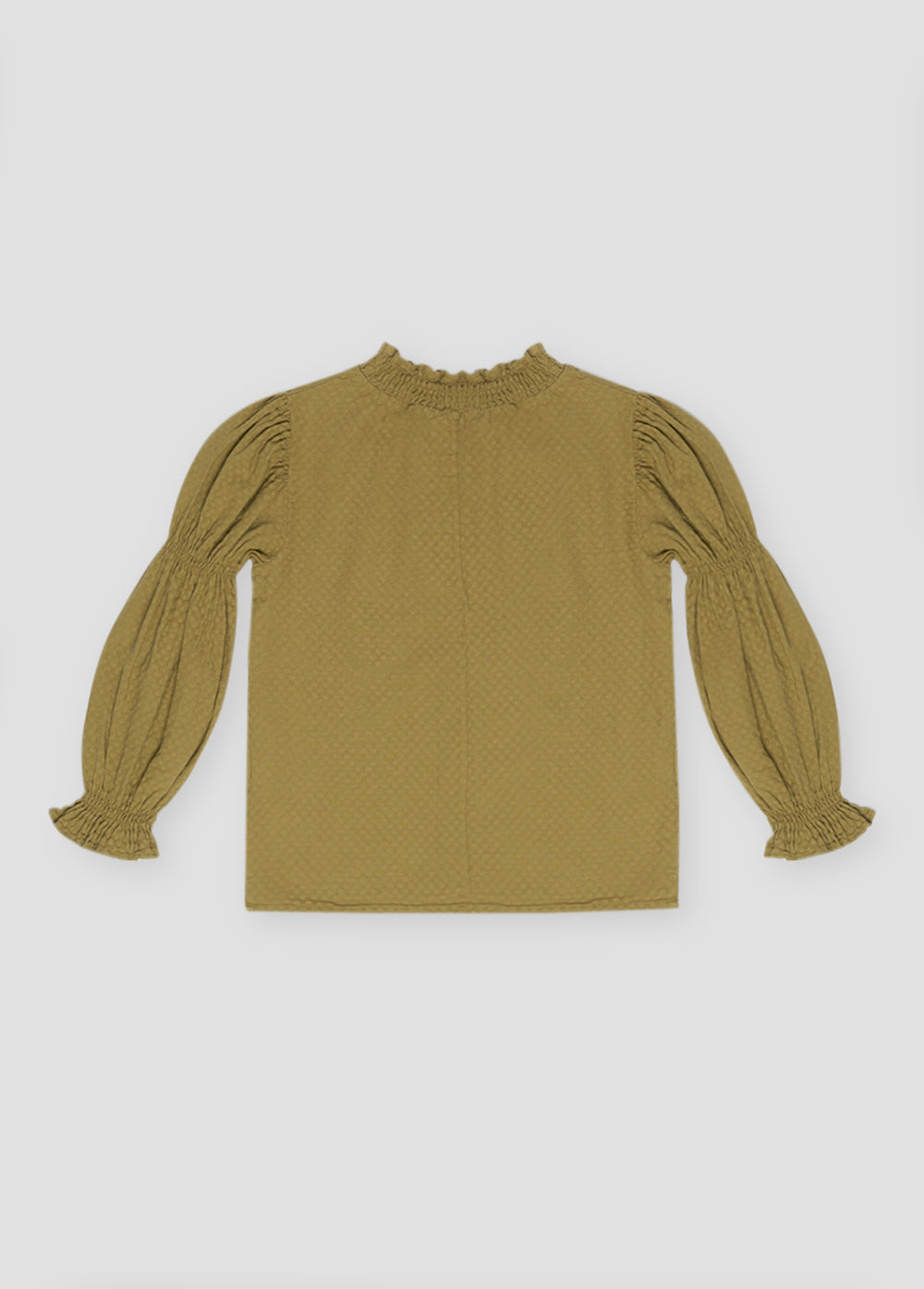BRIGITTE WOMAN BLOUSE OLIVE_SAMPLING