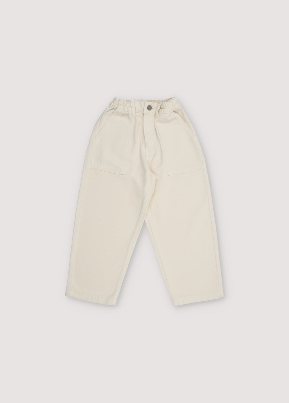 Woodland Denim Pant Patch Natural_Sampling 6y