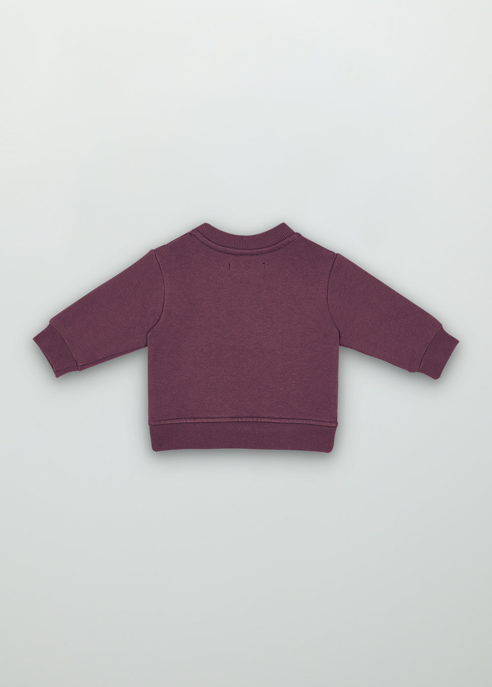 The art of baby sweatshirt plum
