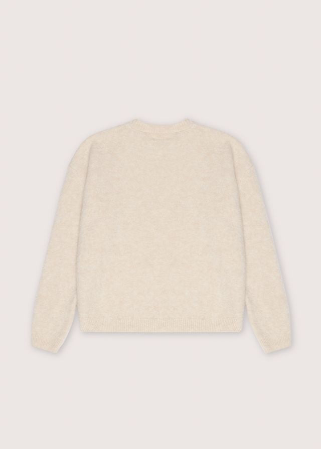 Calgary Woman Jumper Vanilla Cream Sample