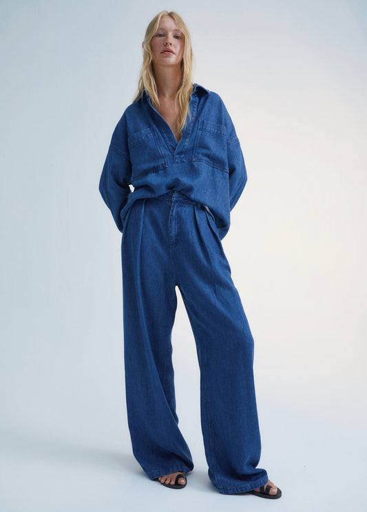 Woodland Denim Woman Blouse