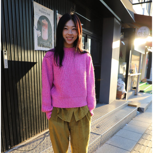 Ambrosia Woman Jumper Fucsia
