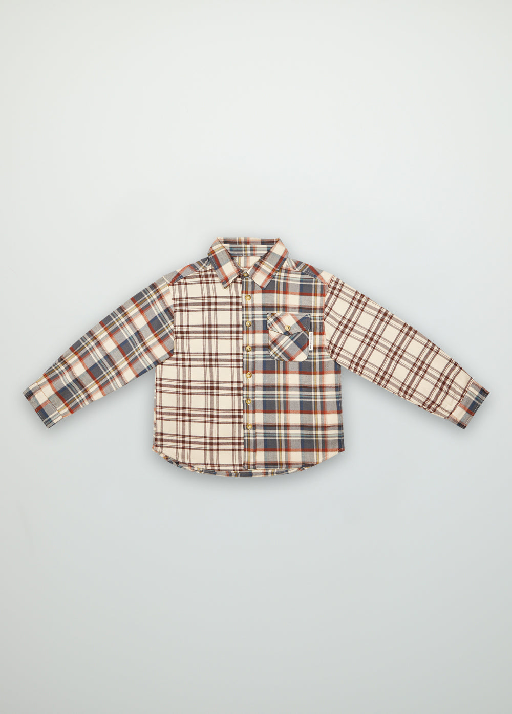 Alex shirt patchwork
