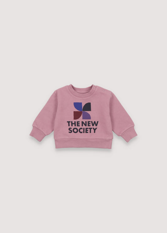Amara Baby Sweatshirt Dusty Orchid
