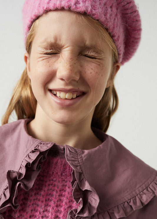 Ambrosia Beret Fucsia