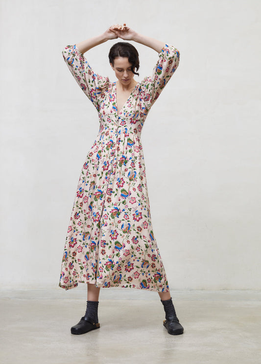 Arielle Woman Dress Flower Print