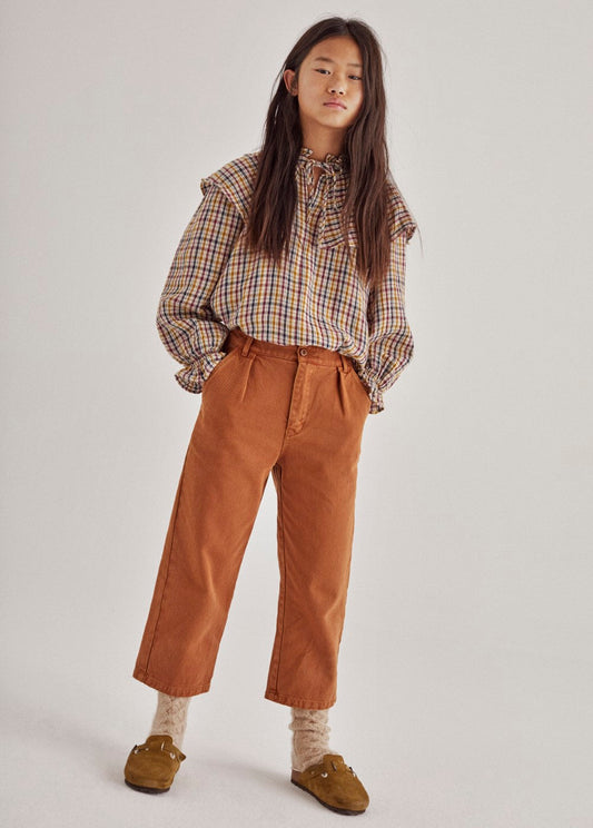 BENERICE BLOUSE MULTICOLOR CHECK_SAMPLING