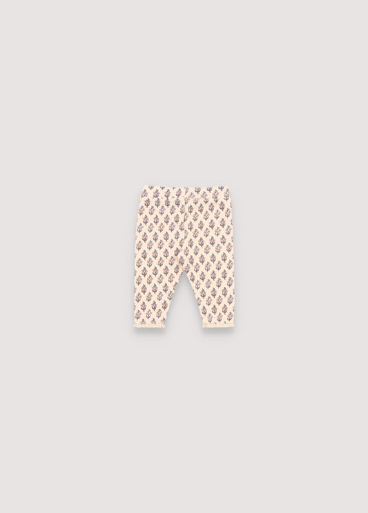 Betsy Baby Lace Legging Block Print