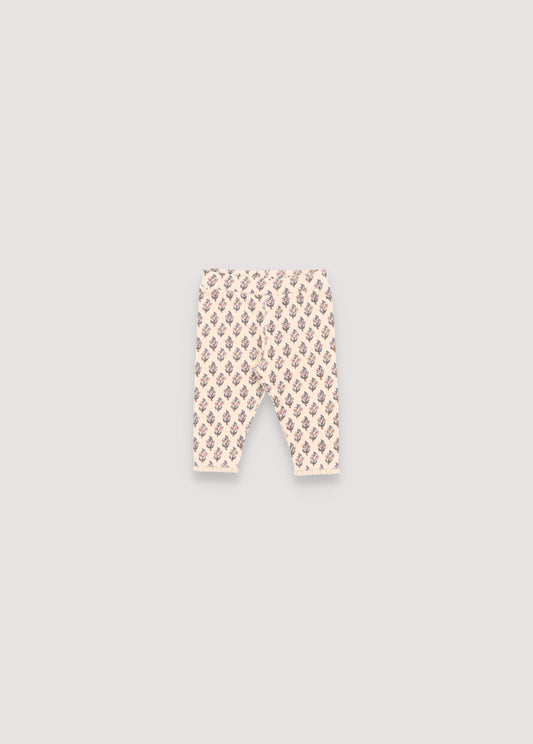 Betsy Baby Lace Legging Block Print