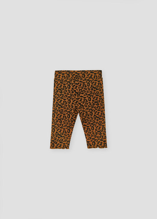 Betsy Baby Legging Caramel Leo Print