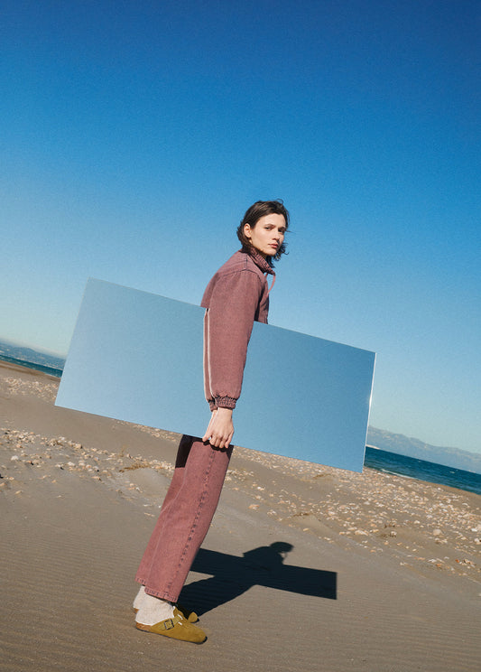 BIMBA WOMAN PANT DENIM PETAL_SAMPLING