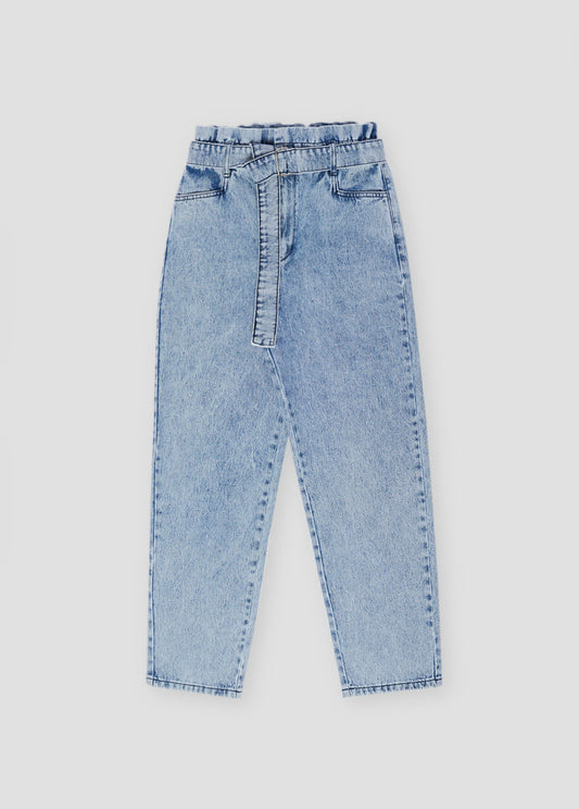 BIMBA WOMAN PANT BLUE DENIM_SAMPLING