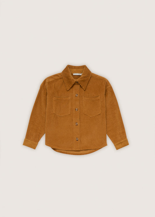 Cameron Overshirt Buckthorn Brown_Sampling