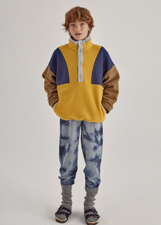 Baylee Jogging Batik Blue Grey