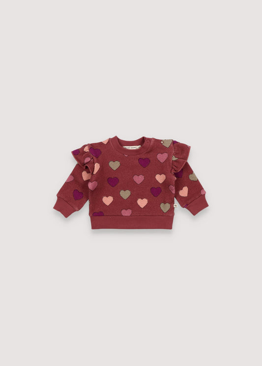 Christy Baby Sweatshirt Hearts