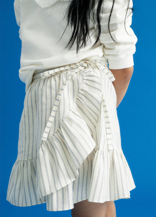 Classic Stripe Skirt_Sampling