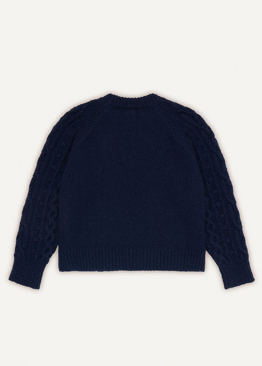 Classic Tirso Woman Jumper Space Blue_Sampling