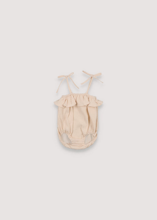 Coachella Baby Romper Natural_Sampling 24m