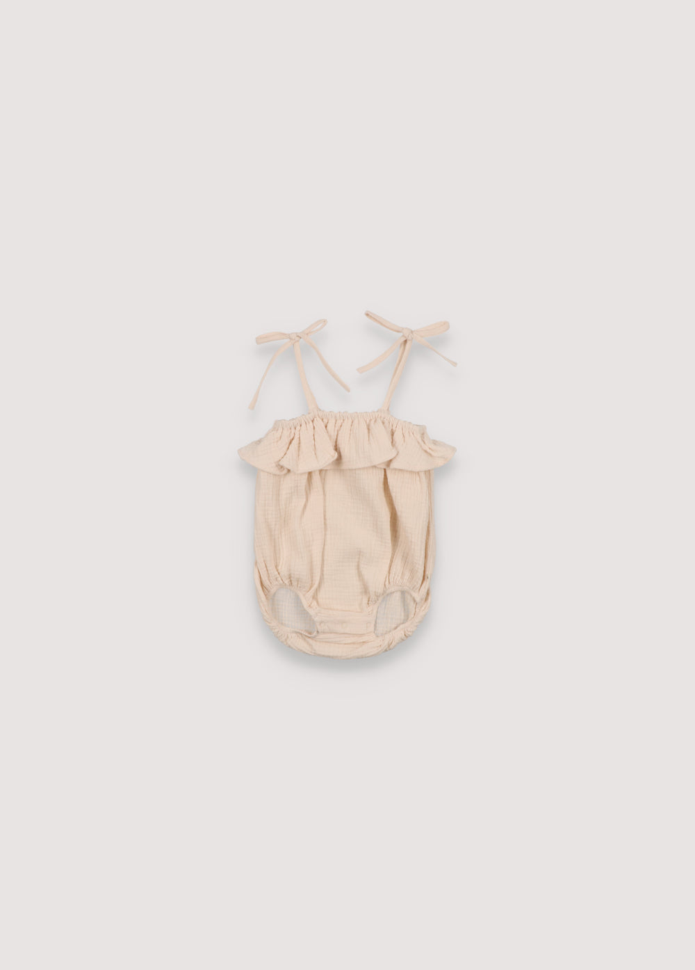Coachella Baby Romper Natural_Sampling 6m