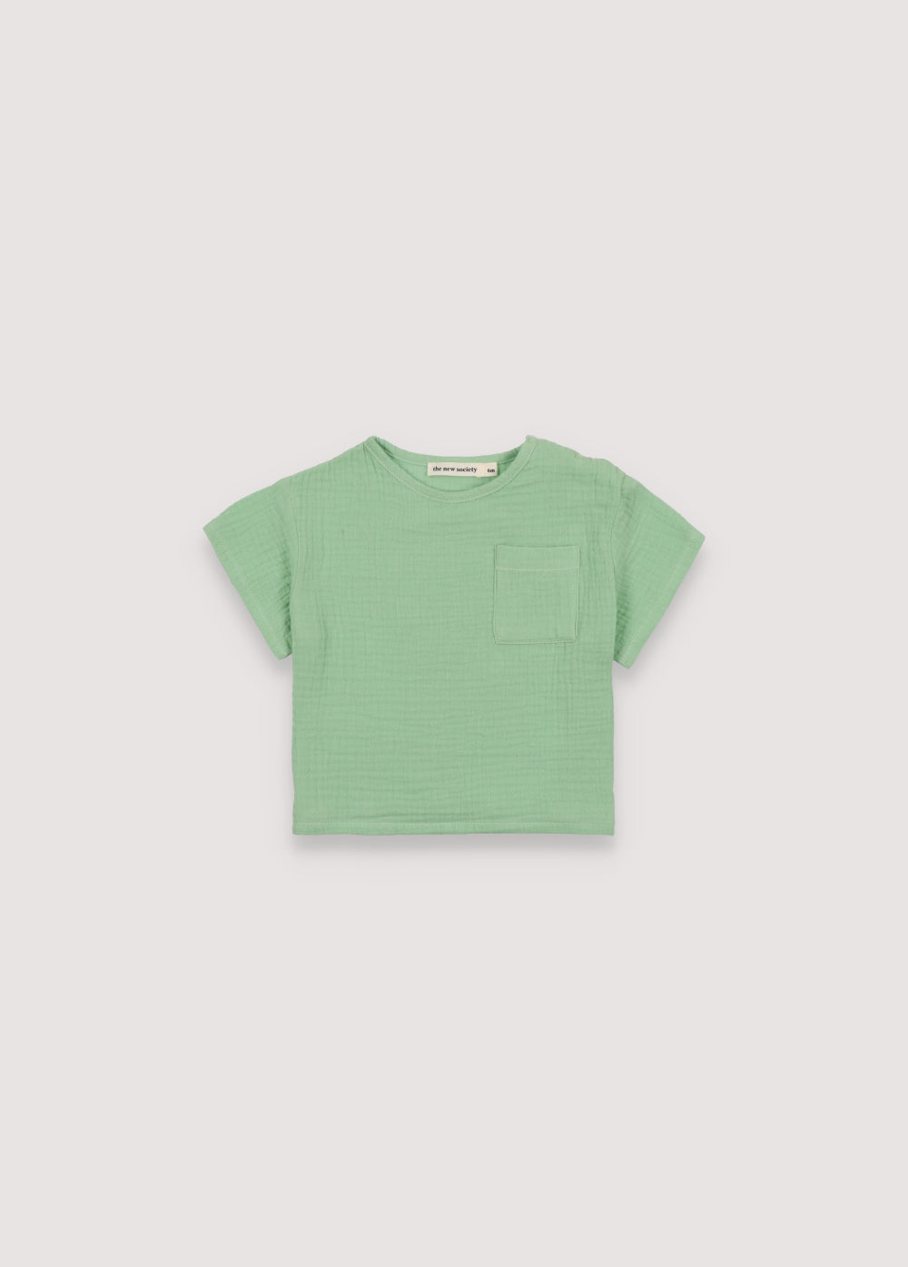 Coachella Baby Tee Matcha Green
