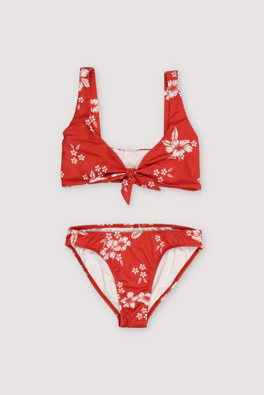 Bikini Woman Chili Beach Flowers