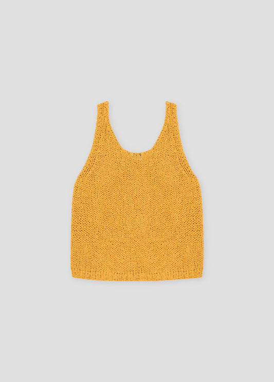 Fiore Knit Woman Top Apperol_Sampling