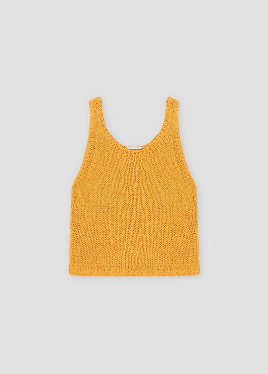 Fiore Knit Woman Top Apperol_Sampling