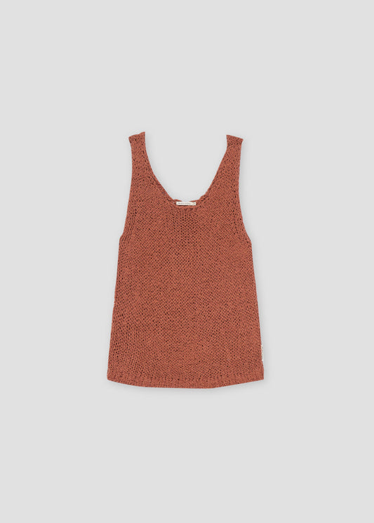 Fiore Knit Woman Top Arguilla