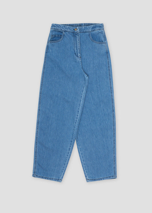 Gabriella Woman Pant Blue Denim_Sampling
