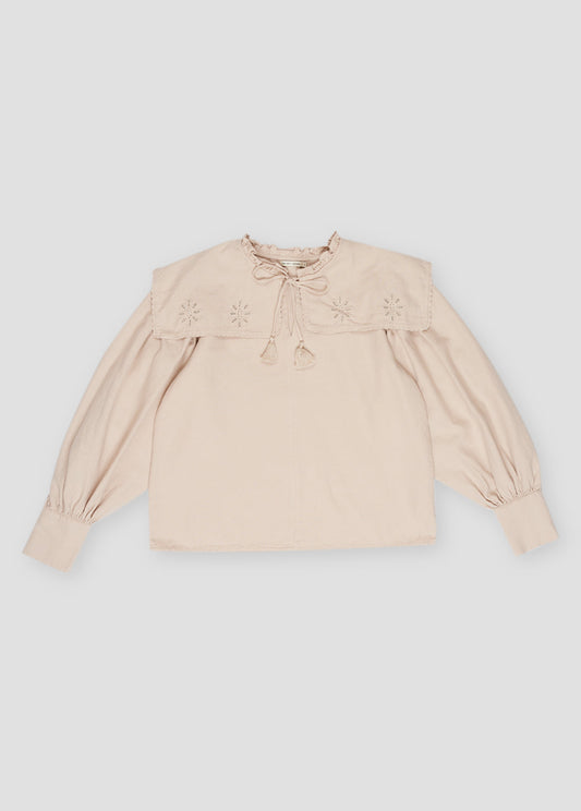 GERALDINE WOMAN BLOUSE SAND_SAMPLING