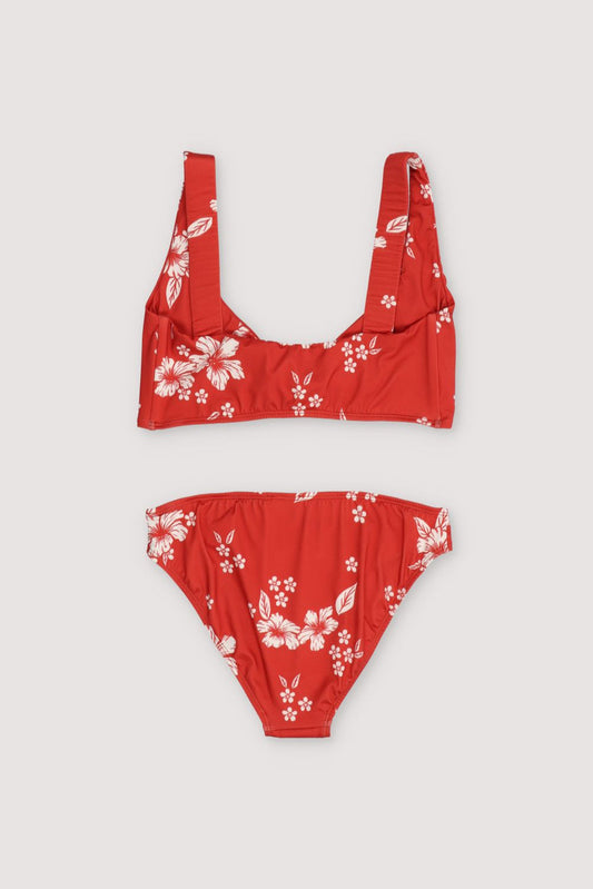Bikini Woman Chili Beach Flowers